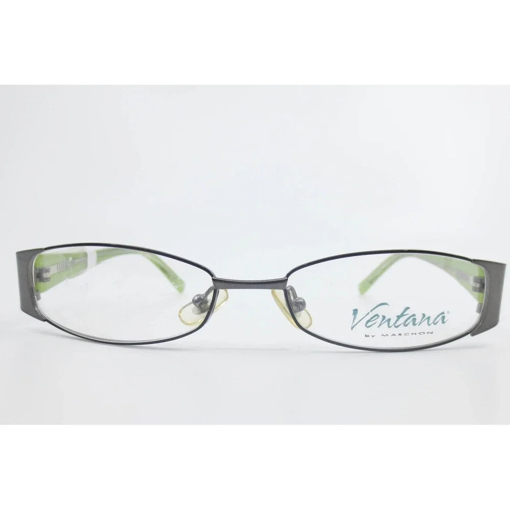 Ventana by Marchon 203 Cactus Sable 301 Oval Eyeglasses Frames 54-17-135 NEW